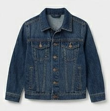 Classic Medium Wash Structured Denim Jacket