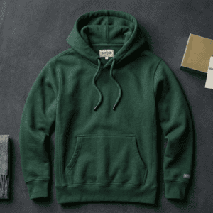 Deep Forest Green Heavyweight Pullover Hoodie
