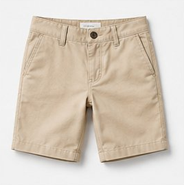 Khaki Chino Walking Shorts