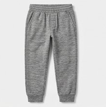 Light Heather Grey Elastic Waist Sweatpants