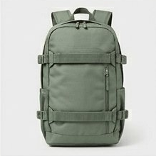 Sage Olive Green Multi-Zip Pocket Tactical Backpack