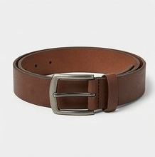 Tan Brown Classic Leather Casual Belt
