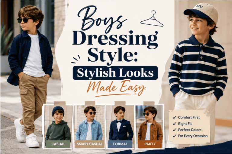 Boys Dressing Style