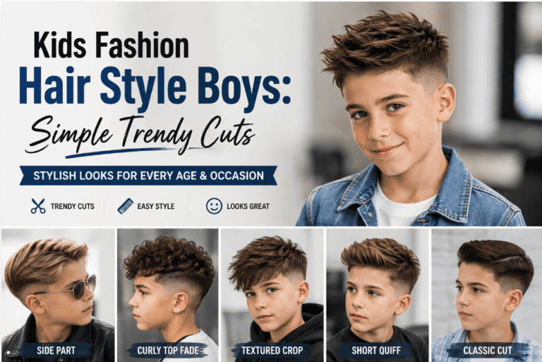 Kids Fashion Hair Style Boys