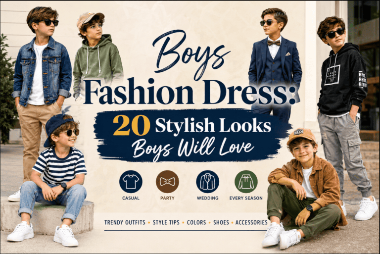 Boys Fashion Dress